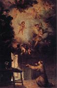 Bartolome Esteban Murillo Vision of St.Anthony of Padua oil